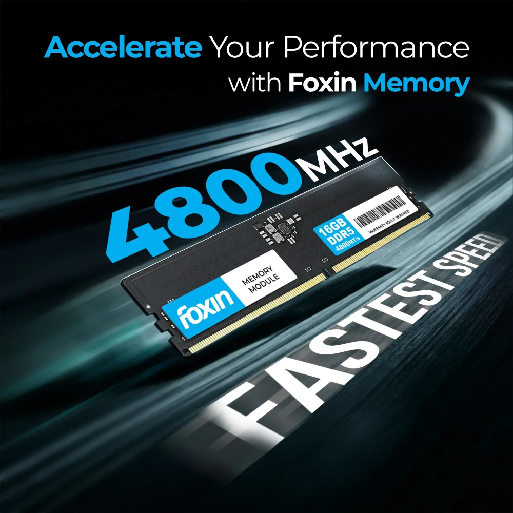 Foxin Desktop Ram 16GB DDR5 4800Mhz view 4